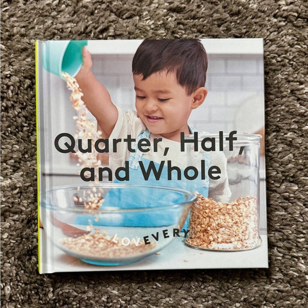 Lovevery Quarter, Half, and Whole Book